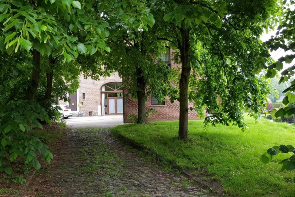 Appartement isolé, 1 chambre avec terrasse privée Ramillies Extérieur photo