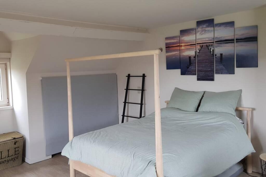 Appartement isolé, 1 chambre avec terrasse privée Ramillies Extérieur photo